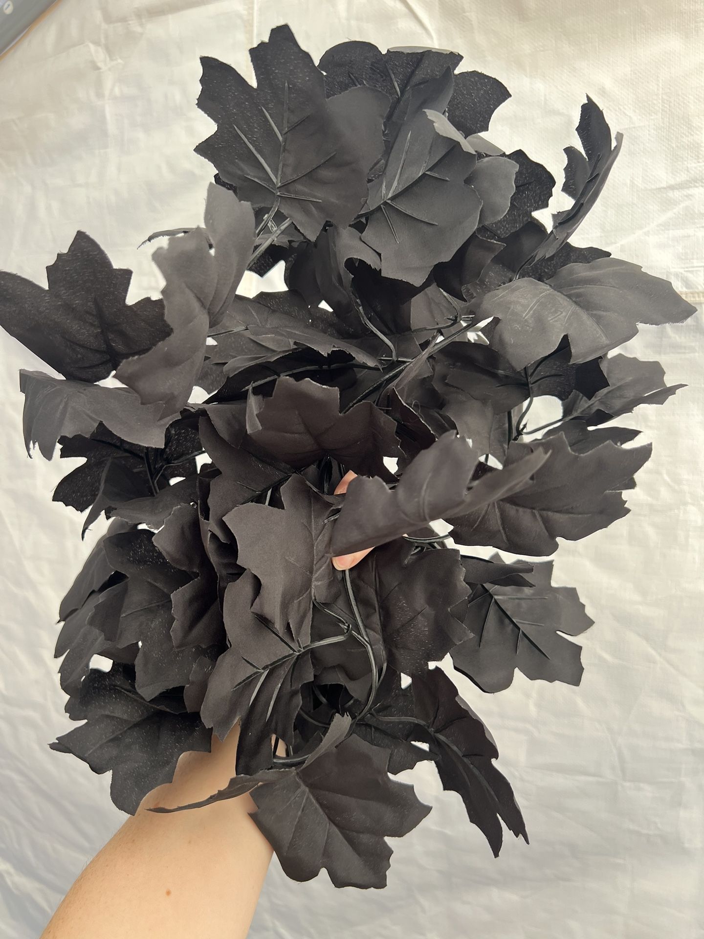 Dark Gothic Decor, Black Maple, Halloween Decor, Birthday Decor, Party Decor