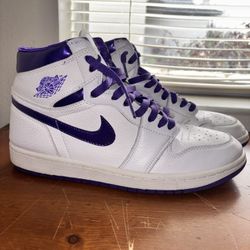 jordan 1 court purple