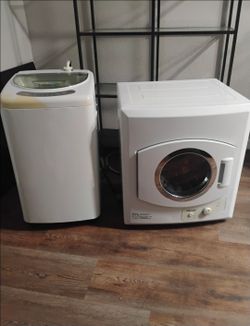 Mini Portable Washer and Dryer Set