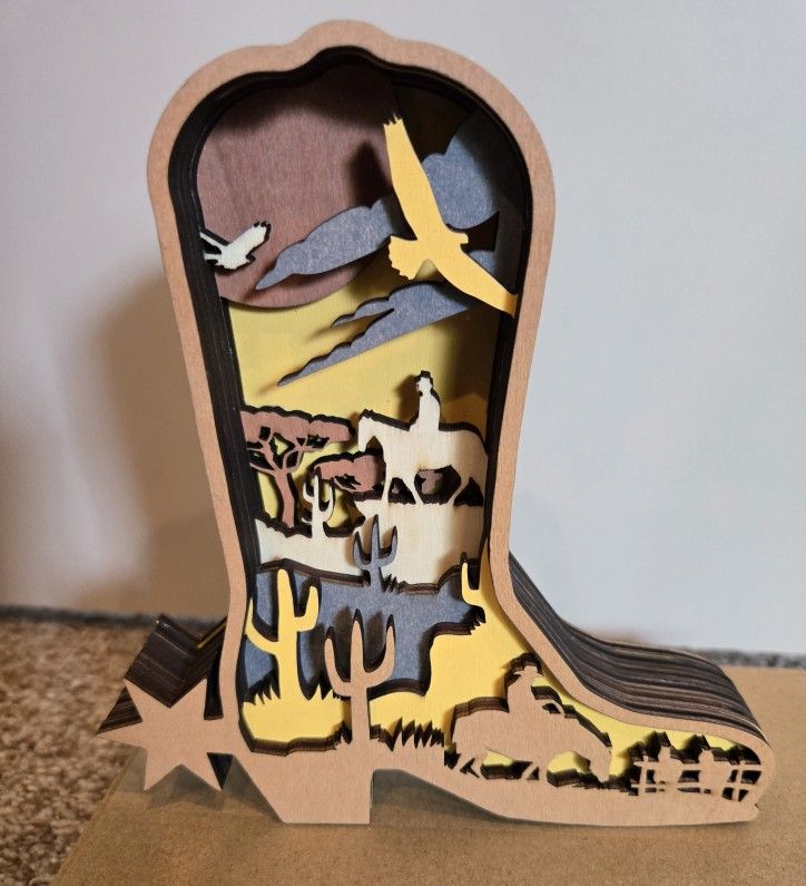 YellowCowbot Boot Shelf Sitter