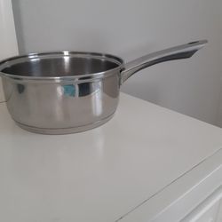 STAINLESS STEEL Pot, 2qt.