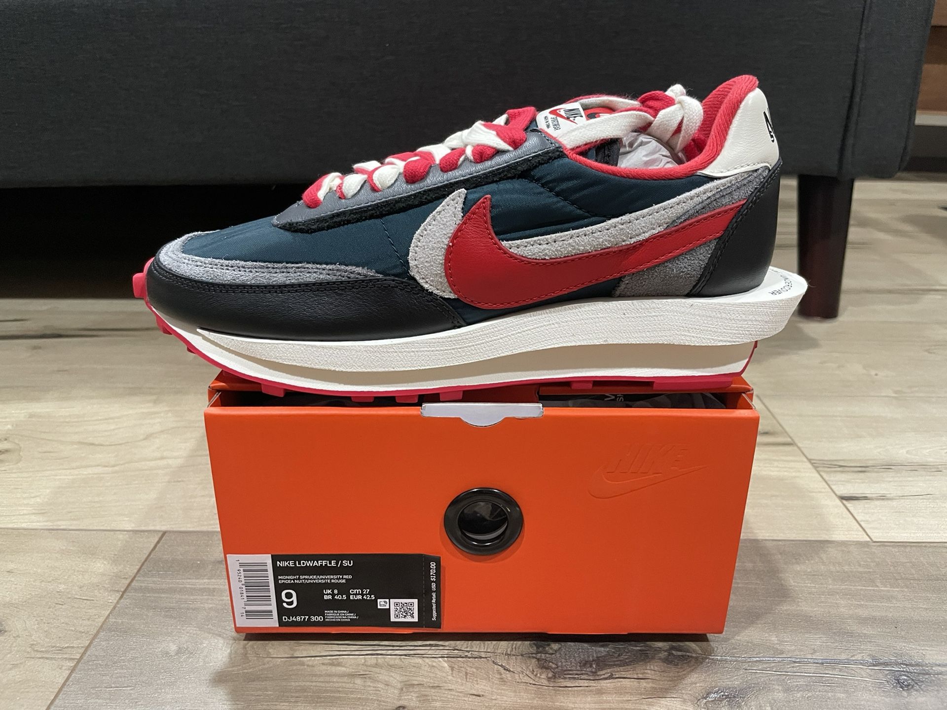 Nike Sacai Undercover LD Waffle Size Midnight