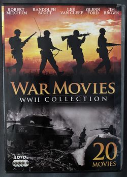 20 War Movies WWII Collection DVD
