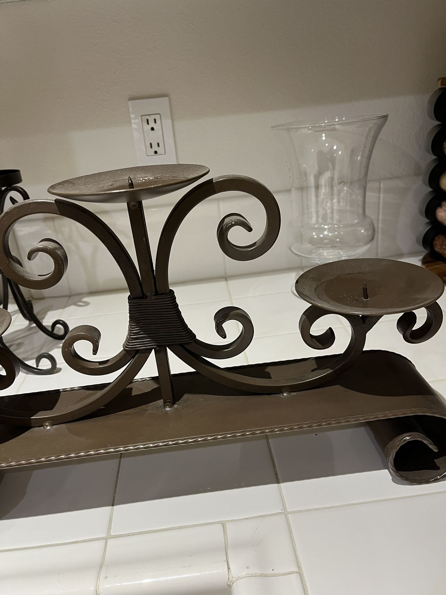 Various Candle Holder Decor