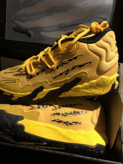 Melo Puma Porche Yellow Size Ten Trade New