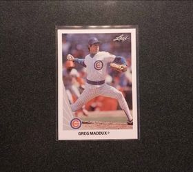 1990 Leaf Greg Maddux