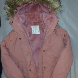 Abercrombie & Fitch fur Jacket PINK