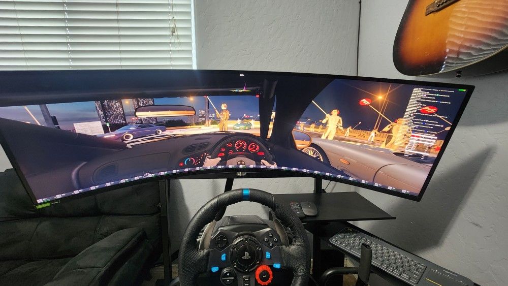 Samsung 49" Odyssey G9 Gaming Monitor – QLED, 240Hz, Dual QHD, G-SYNC/FreeSync Pro