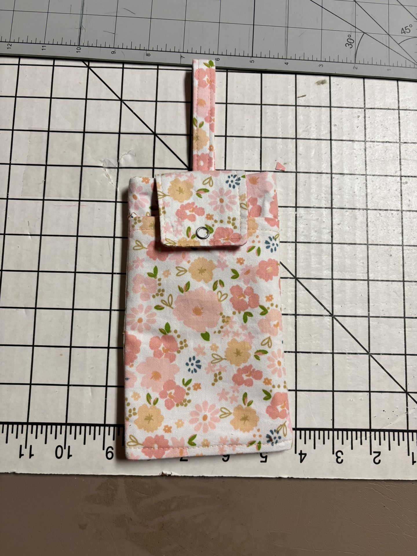 Cellphone Bag - New - 4 1/4” X 7 1/4” - Pink/Rose