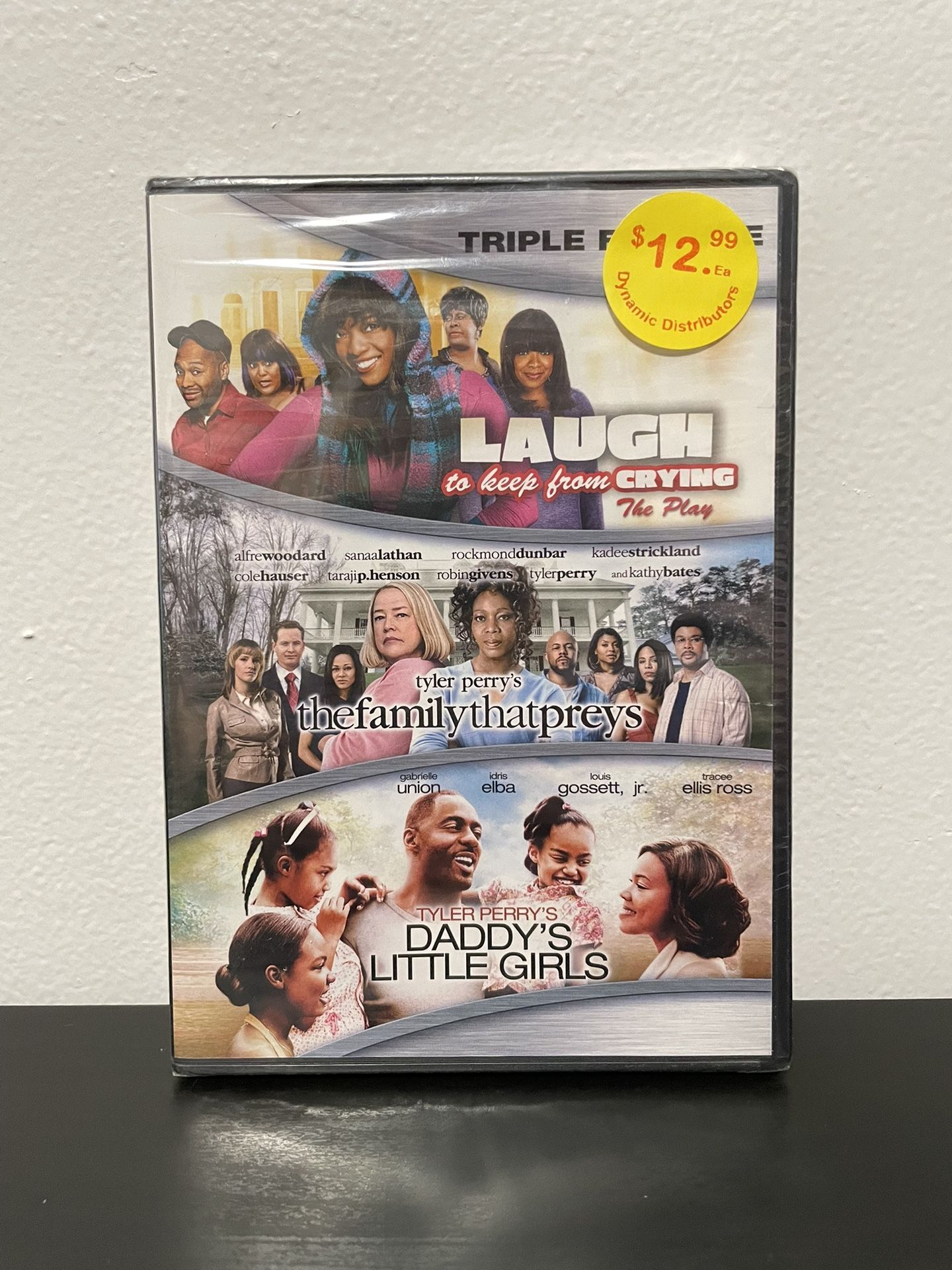 Tyler Perry Triple Feature DVD NEW Laugh Family That Preys Daddy’s Little Girl