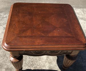 solid wood coffee table / side table