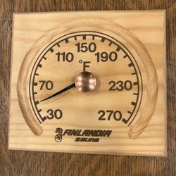 Finlandia Fahrenheit Sauna Thermometer 