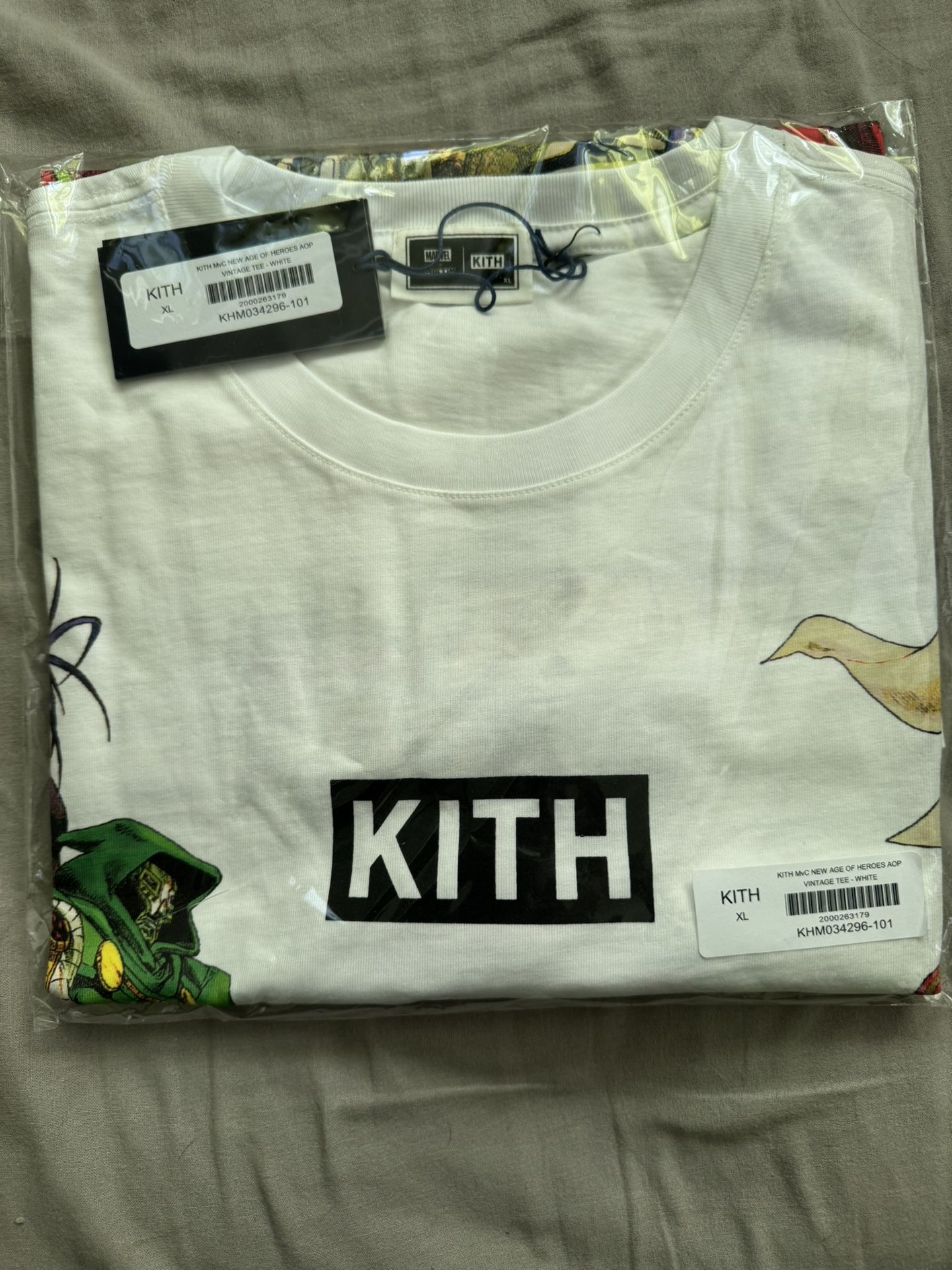 Marvel vs. Capcom | Kith New Age of Heroes All-Over Printed Tee XL