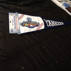 Genuine Wool Blend Decor Yankees World Series 2009