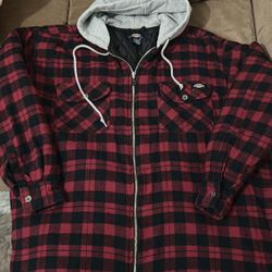 Dickies Vintage Flannel Jacket XL