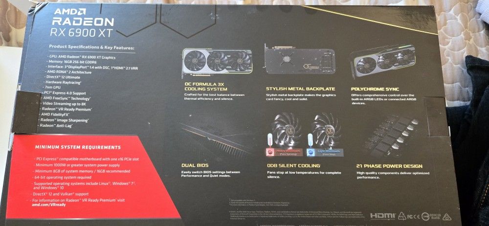 6900 XT OC ASrock GPU