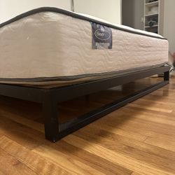 Queen Mattress And Bed Frame 