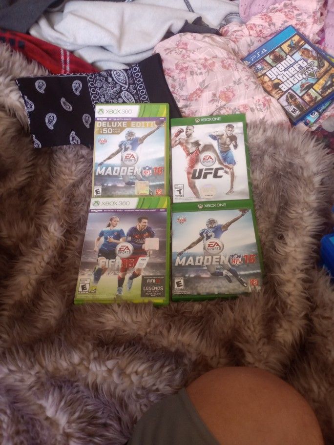Xbox 1 And 360 Games