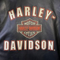 Vintage XL Harley Davidson Leather Jacket 