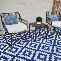 Patio Chairs Set.  Read The Description Below 