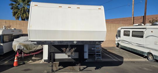 Custom built job site trailer