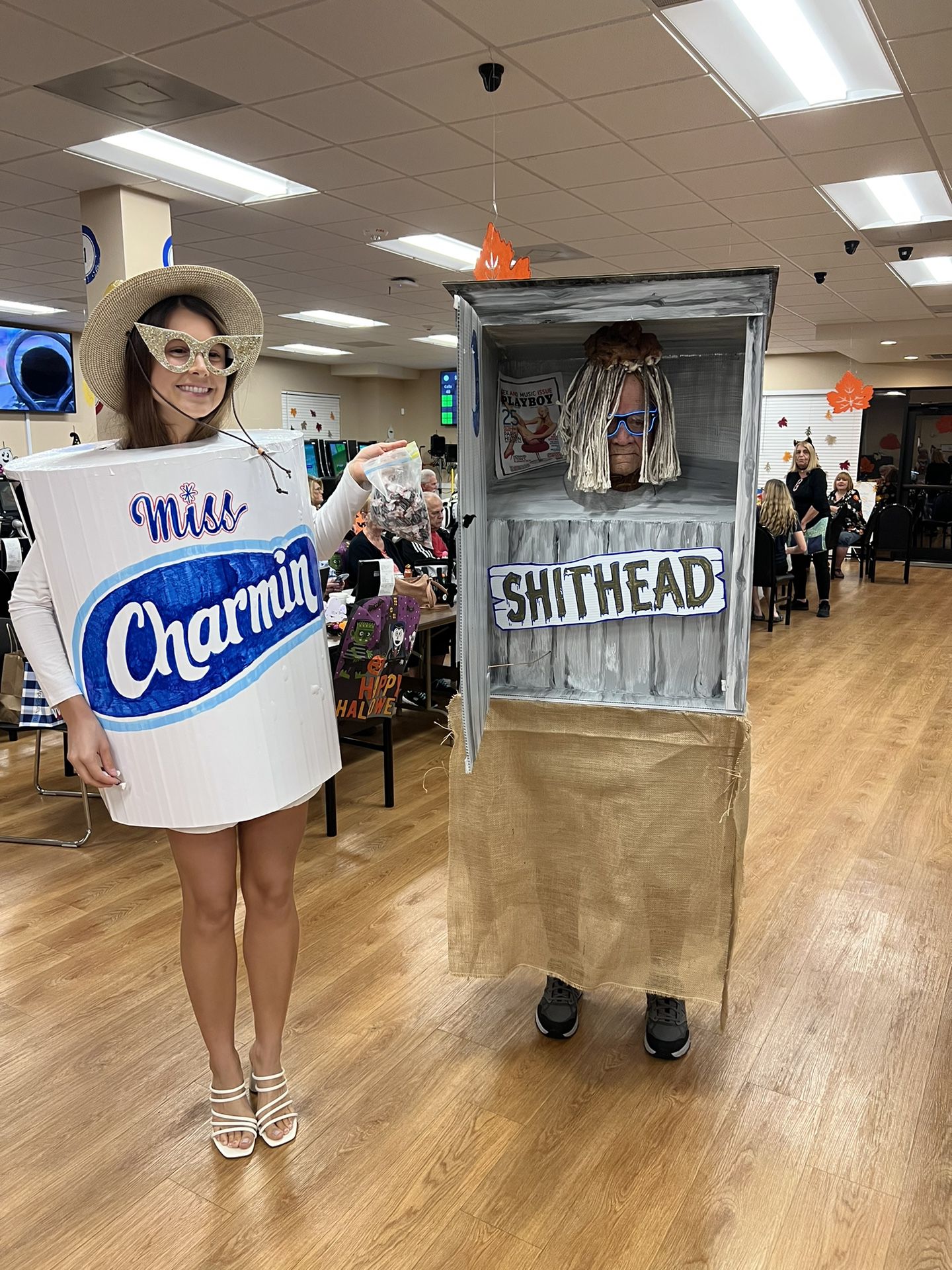 Halloween costume Adult Shithead and Charmin