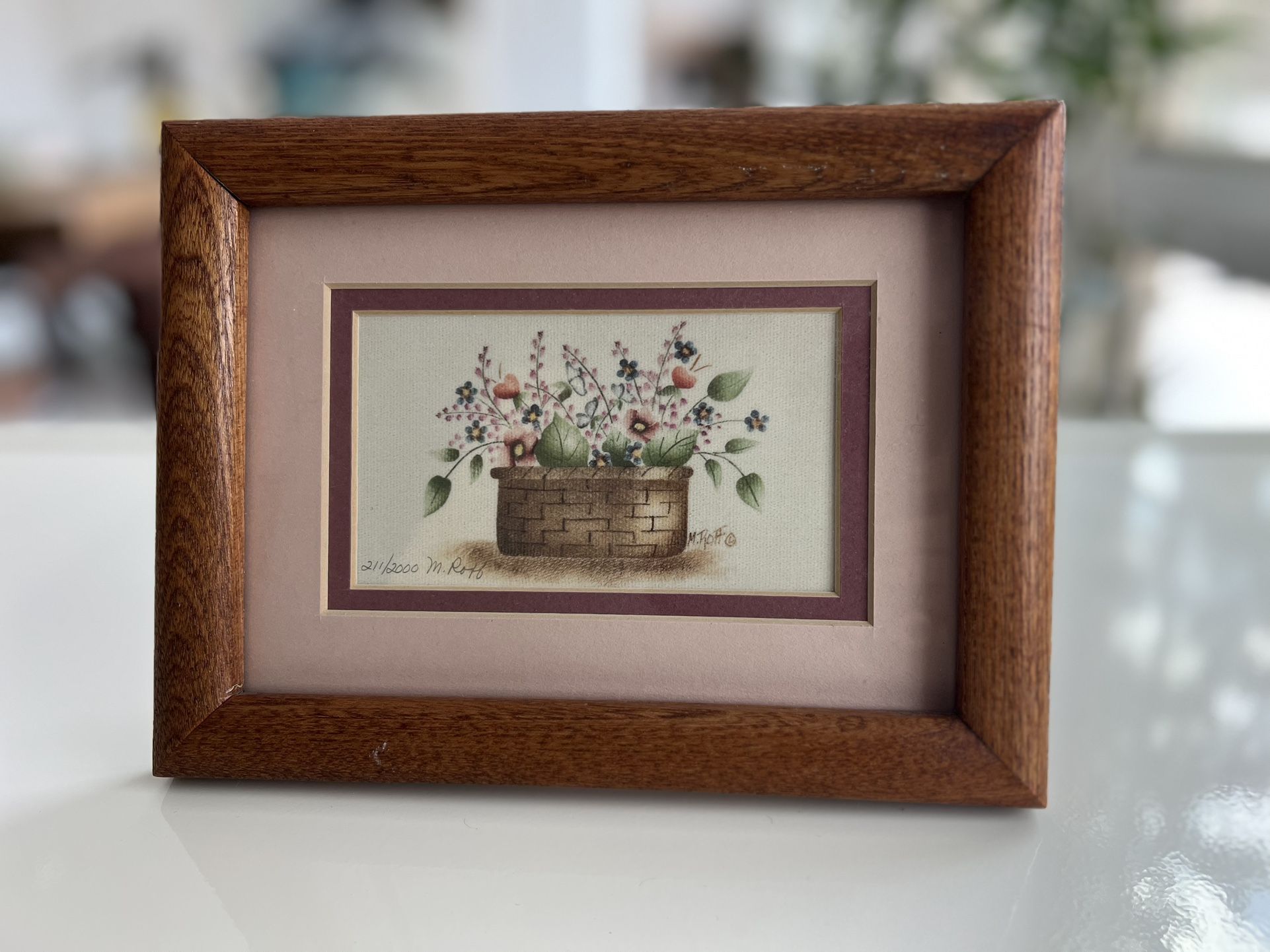 Antique Flower Print