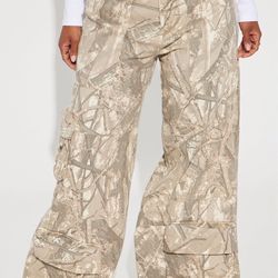 Camouflage cargo Jeans