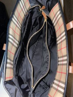 Burberry Diaper Bag Vintage Check for Sale in Los Angeles CA