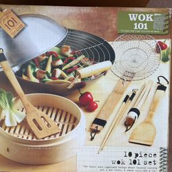 10-piece New wok Set - Asian Cuisine