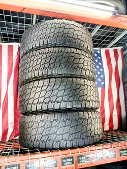 ⭐️ USED TIRES LT285/70R17 NITTO TERRA GRAPPLER G2 ALL TERRAIN 285 70 17