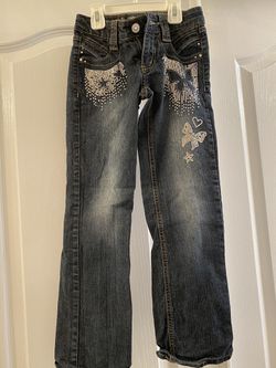 Girls boot cut jeans