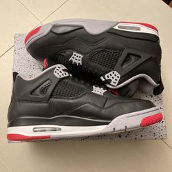 Air Jordan 4 Bred Reimagined Size 12