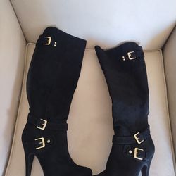 Guess Boots Black Size 8
