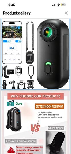 UHD 4K WiFi Action Camera with Accessories