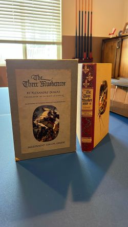 The Three Musketeers Hard Cover Book