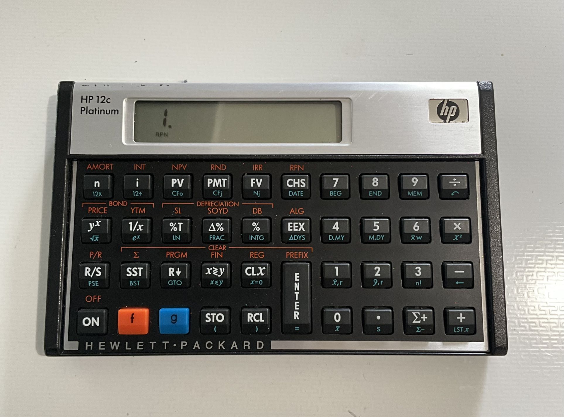 HP 12c Platinum Financial Calculator