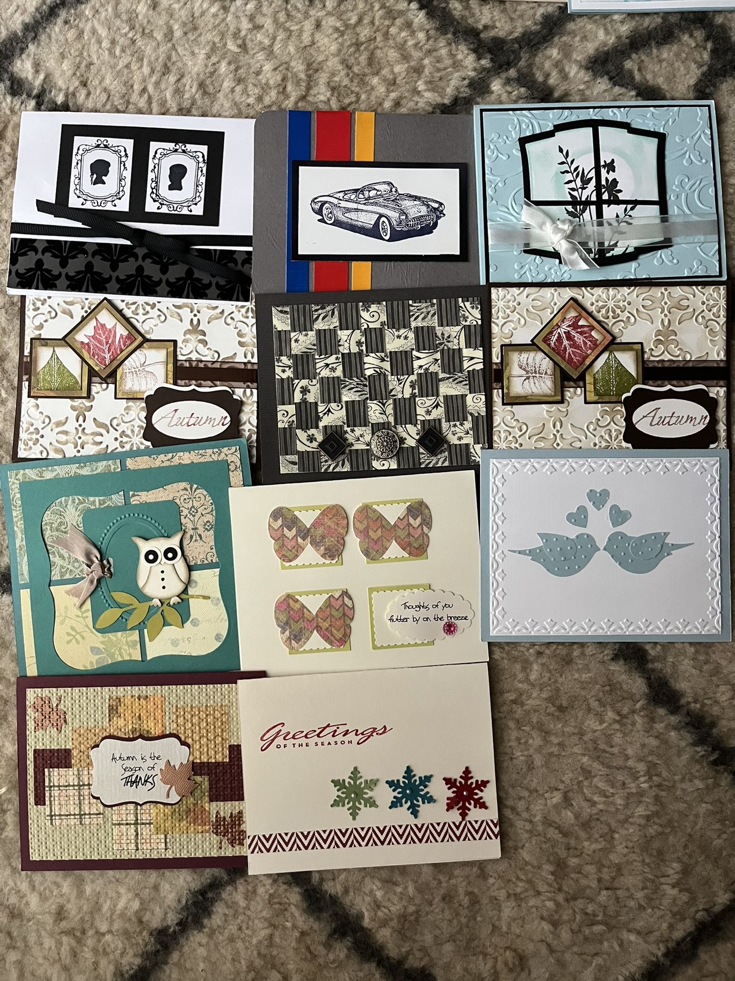 29 blank cards for all occasions