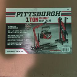 Pittsburgh 1 Ton Shop Crane
