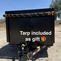 New 8x4x12 Hydraulic Dump Trailer 🔥