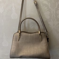 Foxer Dusty Pink and gold shoulder/handbag