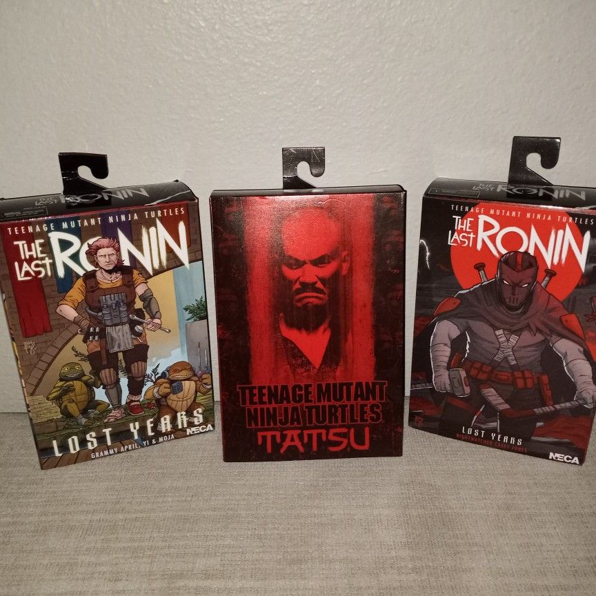 TMNT ACTION FIGURE COLLECTABLE BRAND NEW ALL 3 FOR $100.00