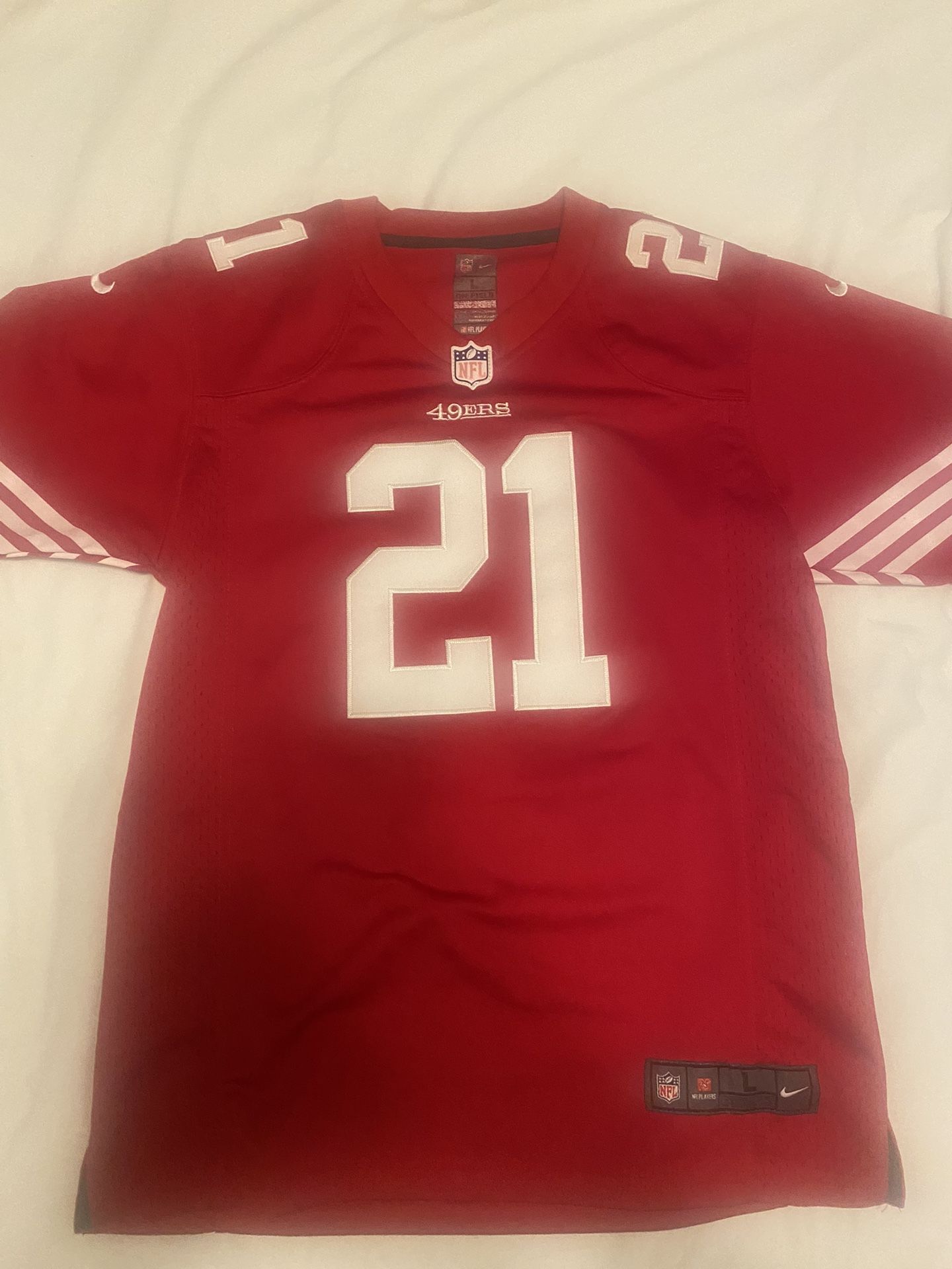 49ers Jersey Youth Size Large 1