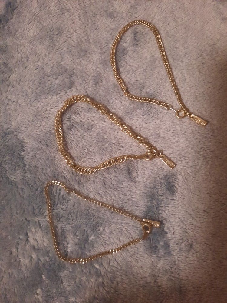 Gold Plated Bracelets