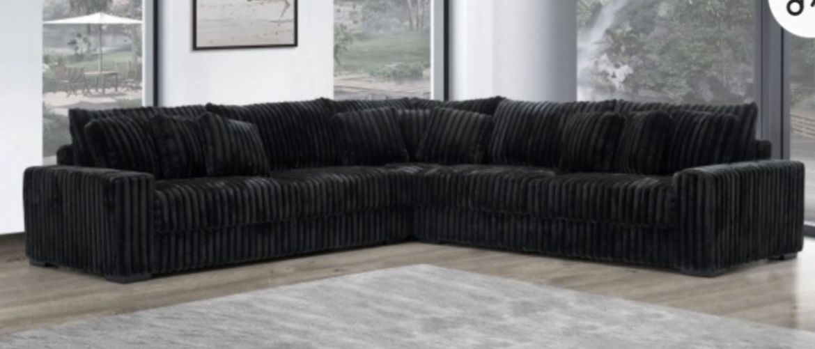Big Black Couch