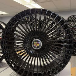 26" Inch Gloss Black 6x139 Escalade Chevy GMC Wheels Rims Brand new set of (4)