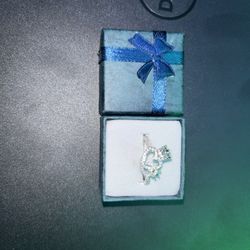 Moissanite & Emerald | Size 6 & 9 | With Tag & Box