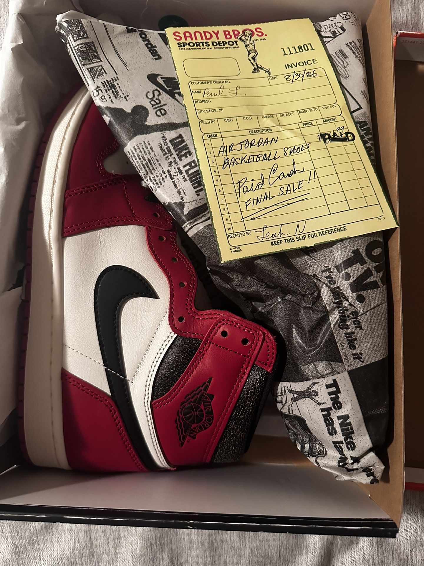 Jordan 1 Lost And Found