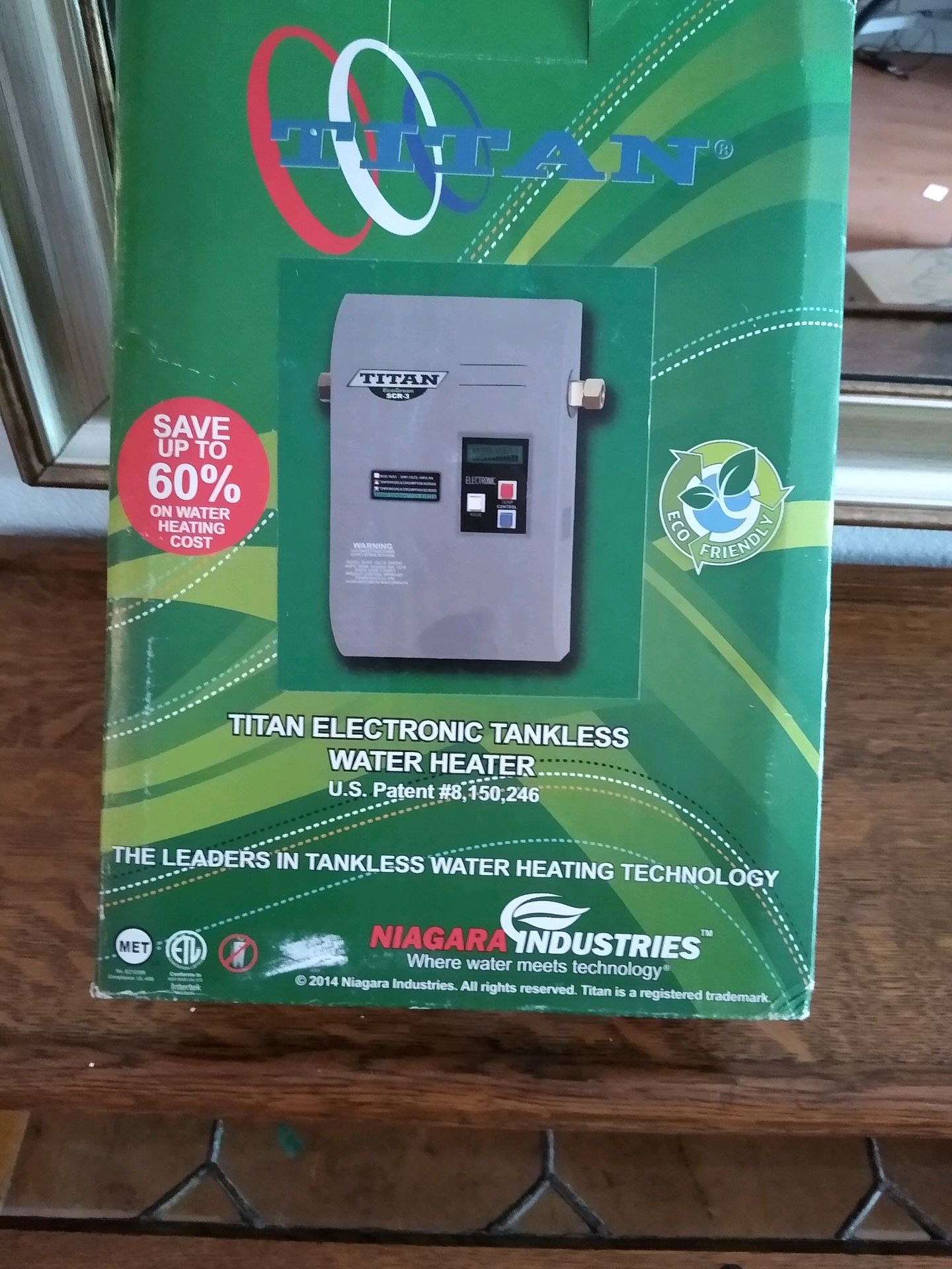 Titan tankless hot water heater electric
