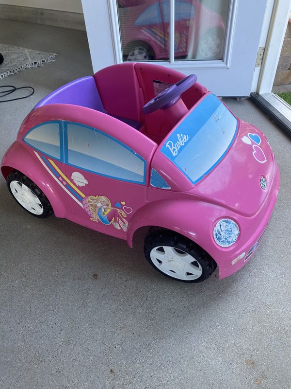 Barbie Power Wheels Volkswagen Beetle for Sale in Escondido, CA OfferUp
